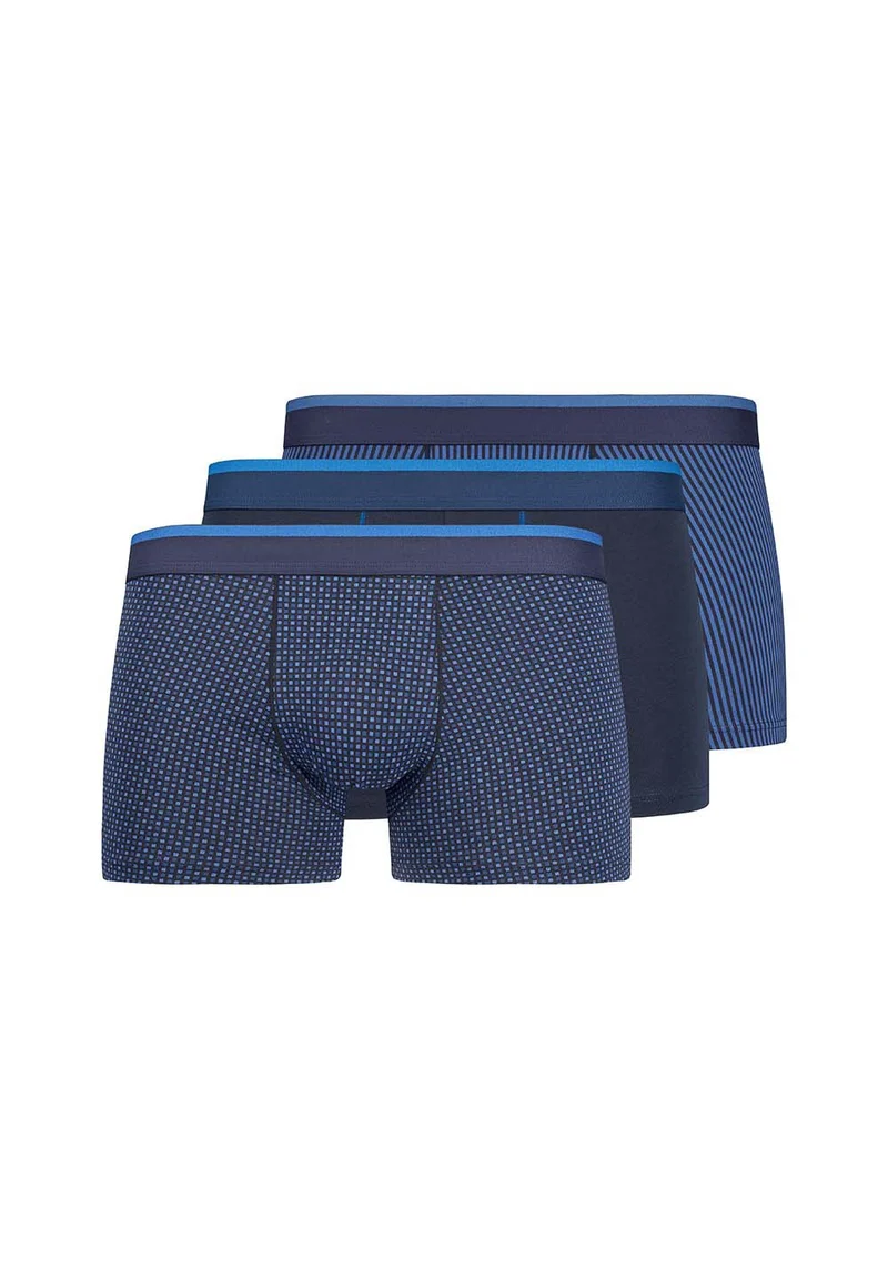 Cotton Multipack Trunks 3 pack | blue multi selection 085056-08S798