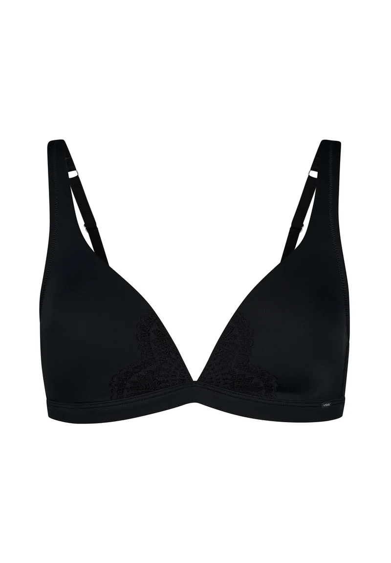 Micrornaments Padded triangle bra | black 084584-087665