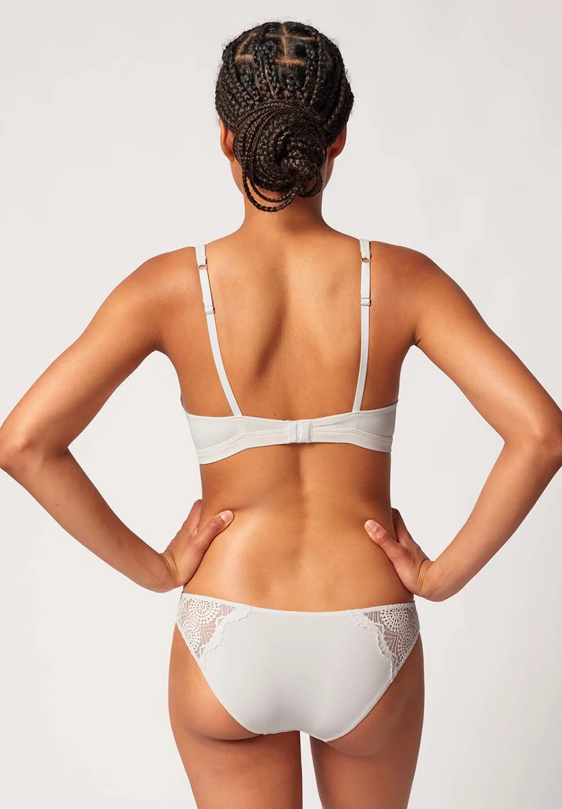 Micrornaments Padded triangle bra | angelwing 084584-080200