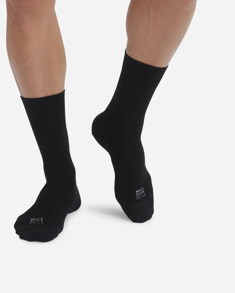 2er-Pack extra-haltbare Herrensocken in Schwarz - Ultra Resist