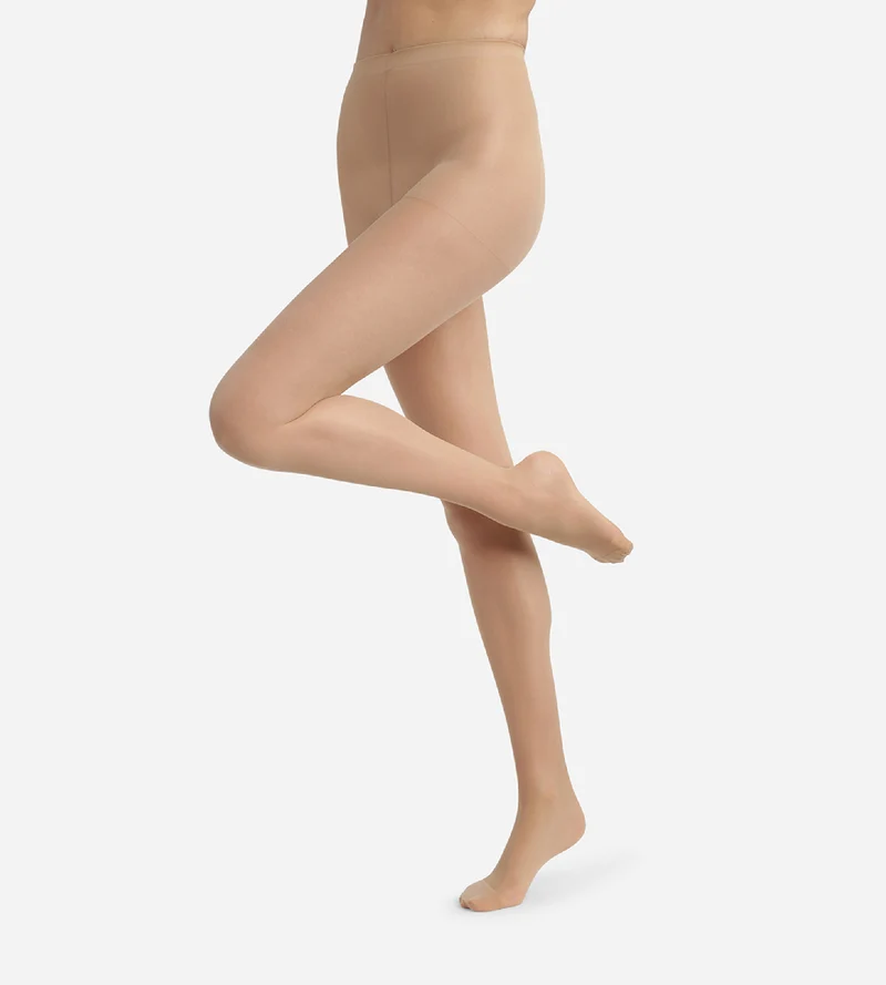 Transparente Strumpfhose 20D mit Anti-Laufmaschen-Technologie in Nude - Ultra Resist