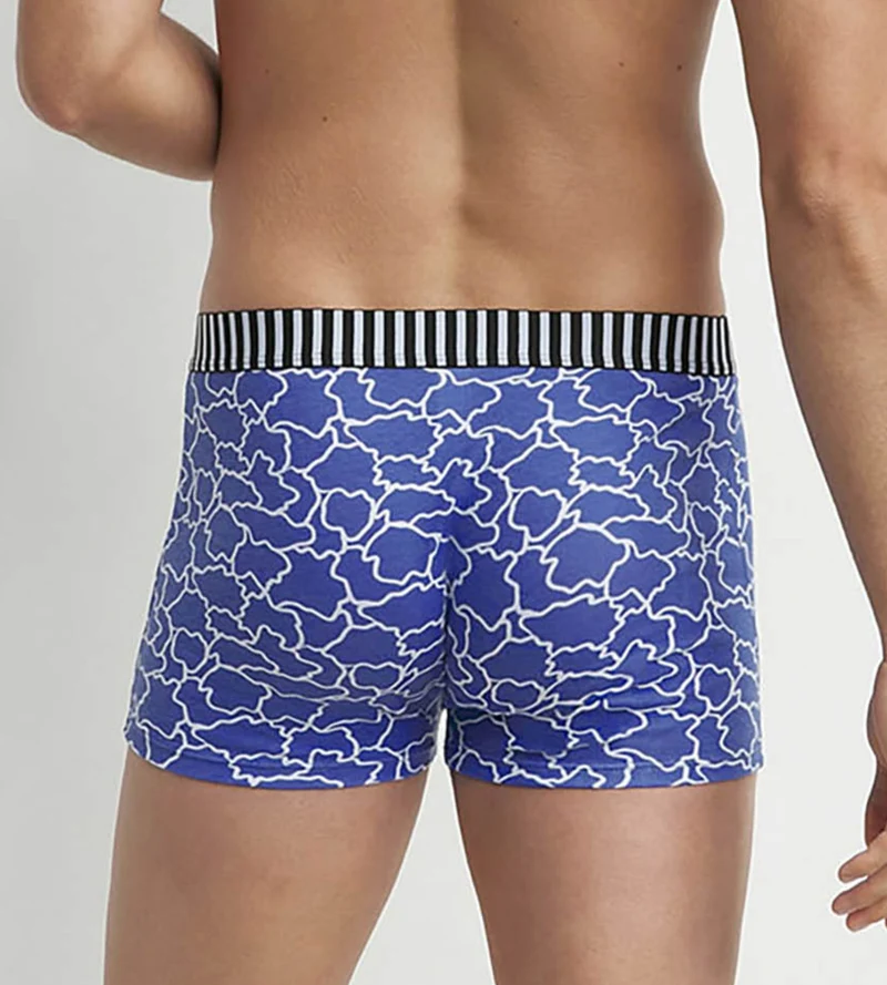 3er-Pack Boxershorts aus Stretch-Baumwolle mit Wolken-Print - DIM Vibes