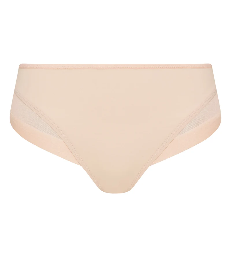 Nudefarbener Slip mit Tülleinsätzen - Generous