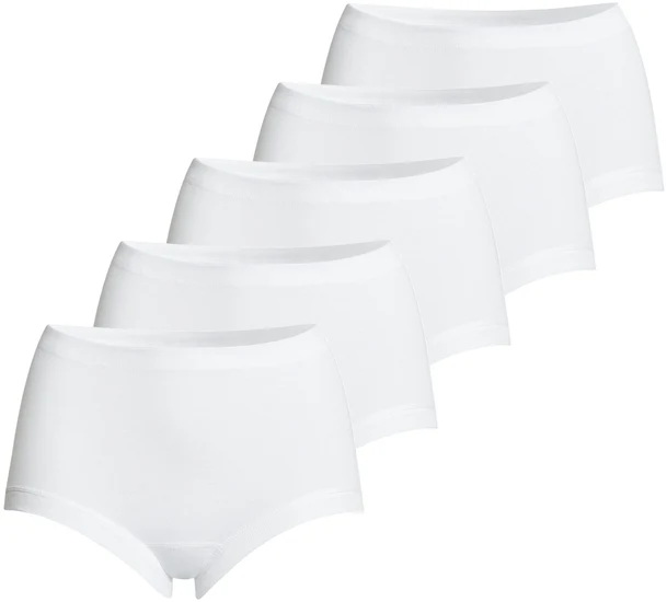conta Damen Taillenslip weiß 5-er Pack