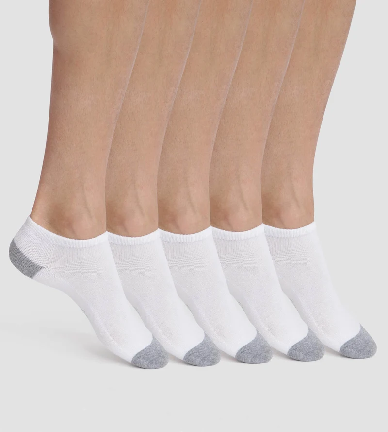 Packung mit 3 Paar weißen Baumwollsocken für Herren EcoDim Sport