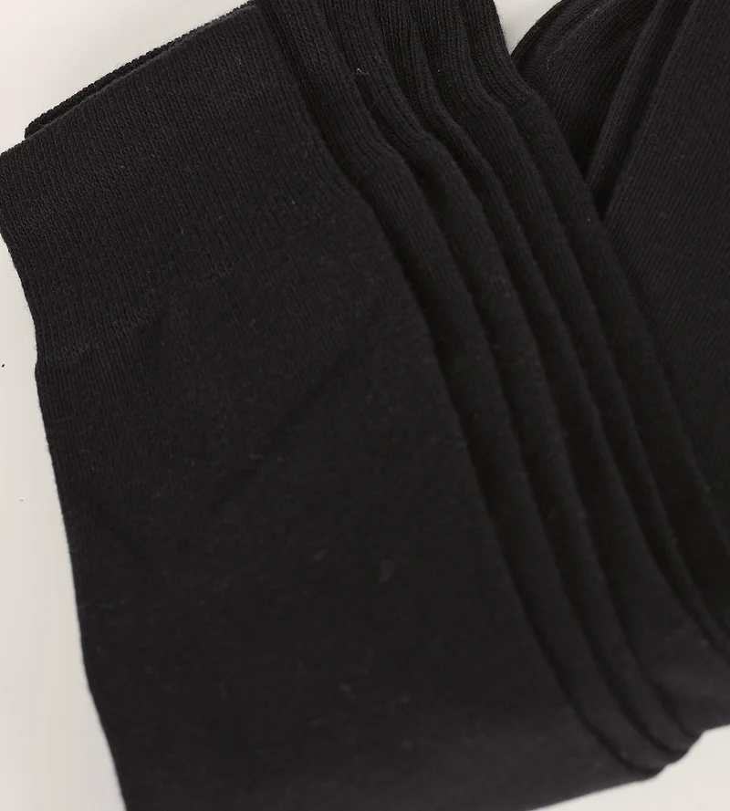 Packung mit 3 Paar Herrensocken Black Dim Cotton