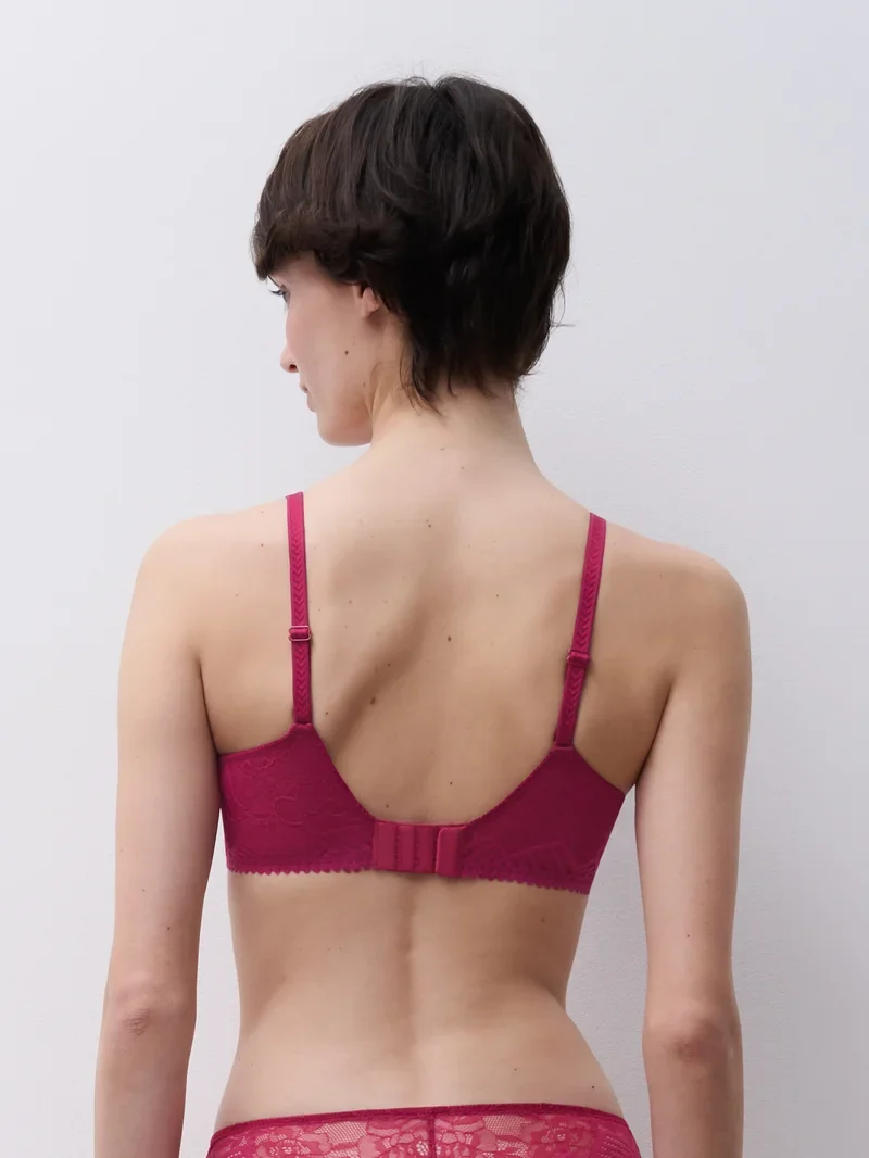 Chantelle - Origins Plunge Spacer Bra Wild Strawberry