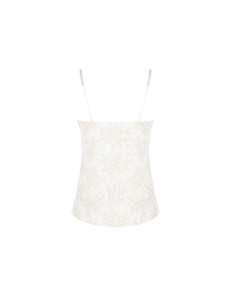 Antigel von Lise Charmel – Week-End Campagne Camisole Chanvre Nacre