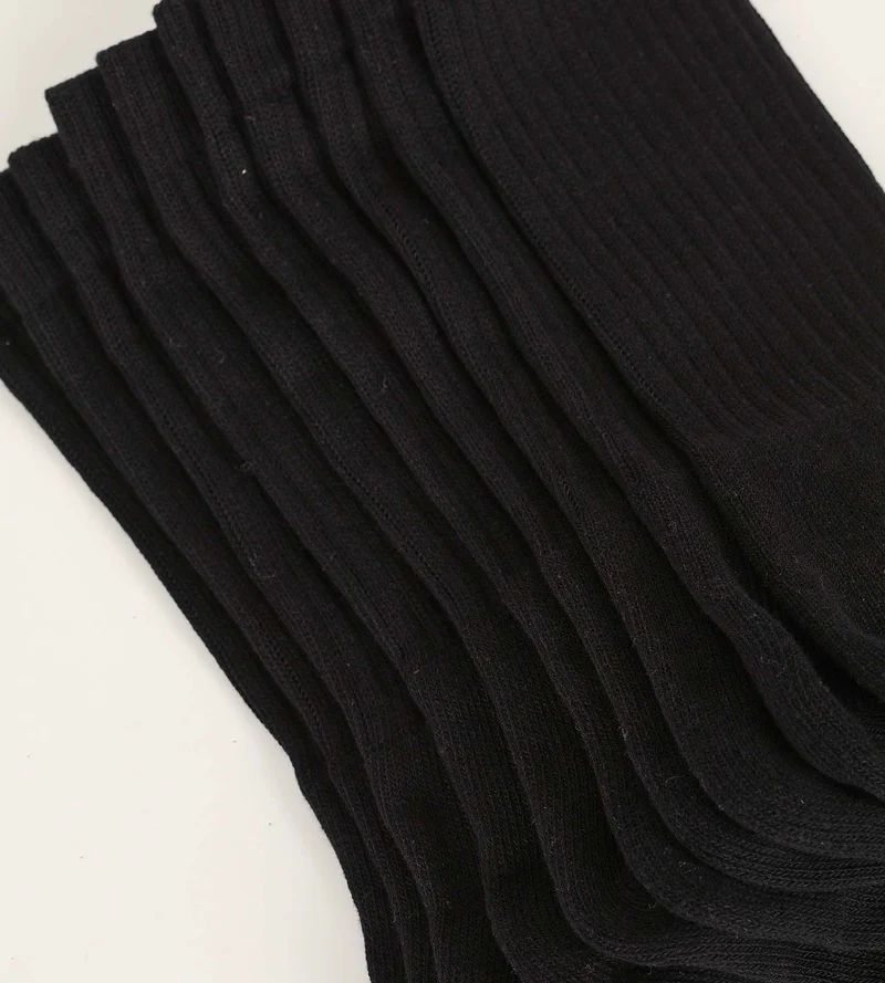 Packung mit 5 Paar Herrensocken Black EcoDim Sport