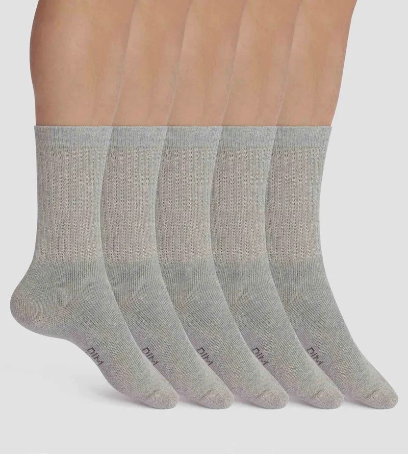 Packung mit 5 Paar Herrensocken Heather Grey EcoDim Sport