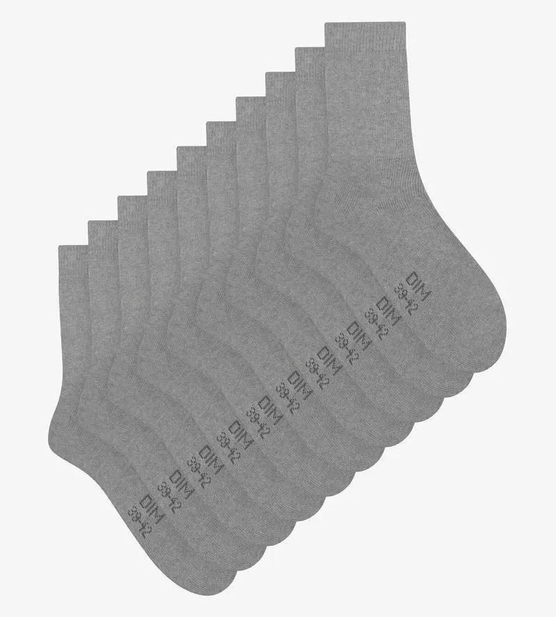 Packung mit 5 Paar Herrensocken Heather Grey EcoDim Sport