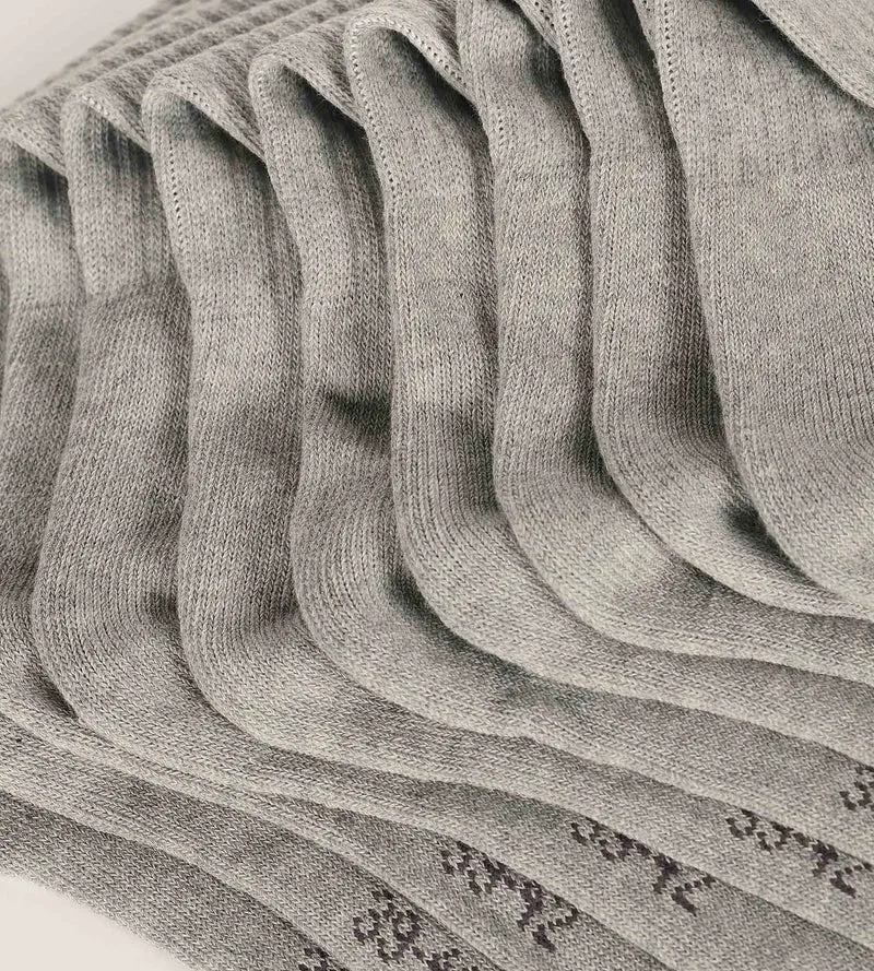 Packung mit 5 Paar Herrensocken Heather Grey EcoDim Sport