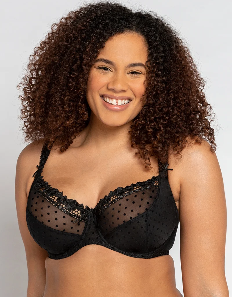 Curvy Kate Princess Balcony Bra Black