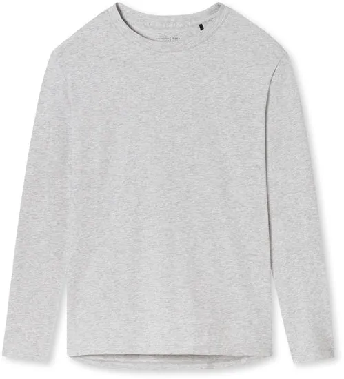 Schiesser Damen Langarmshirt grau-mel. 179273-202