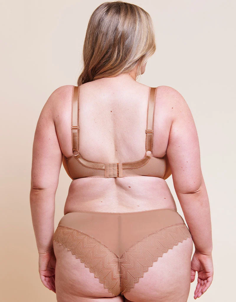 Curvy Kate Wild One Brazilian Brief Latte