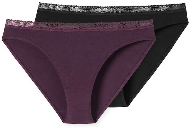Schiesser Damen 2er Pack Rio Slip sortiert 6 180073-912