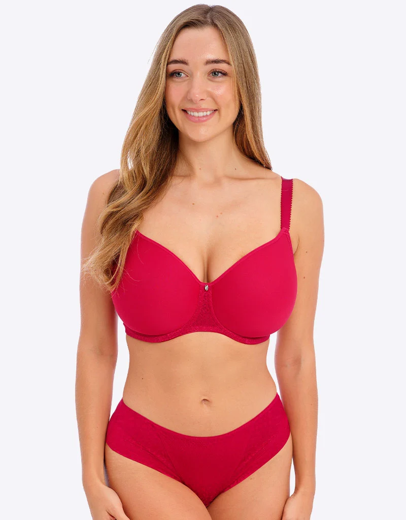 Fantasie Envisage Moulded Spacer Bra Raspberry Red