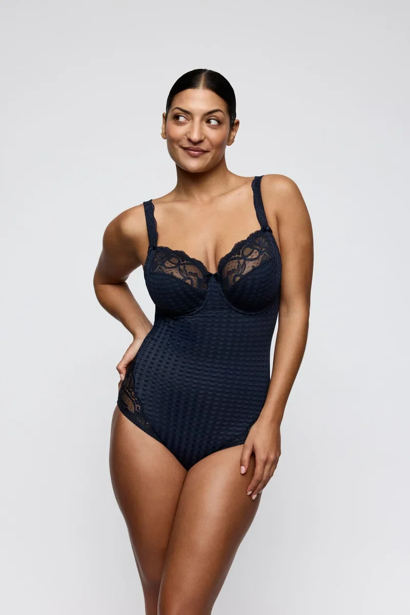 PrimaDonna - Madison Full Cup Body Velvet Blue