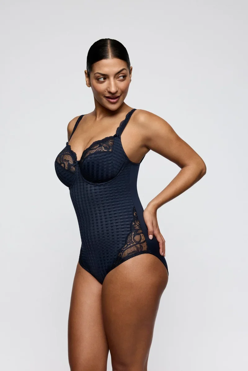 PrimaDonna - Madison Full Cup Body Velvet Blue