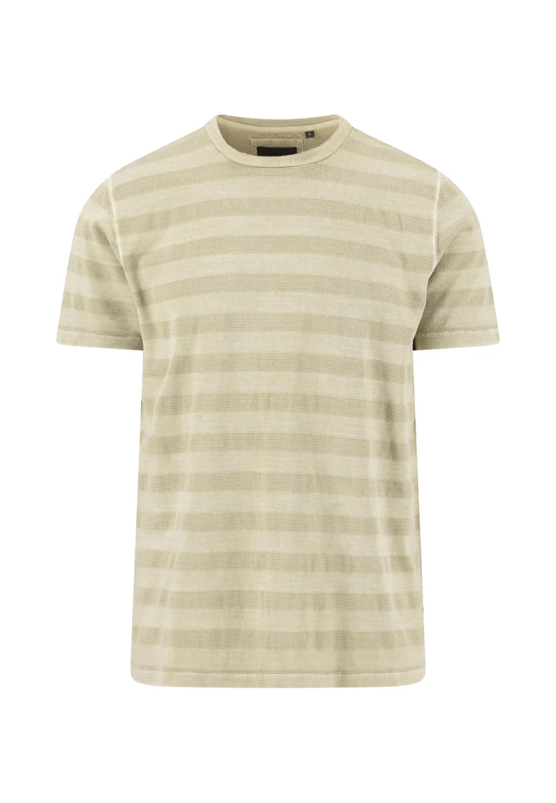 Jacquard Tee striped