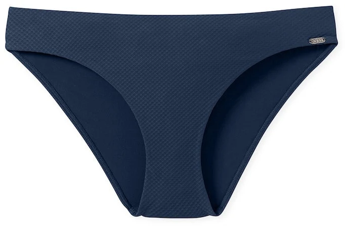 Schiesser Damen Bikinihose Mini blau 181294-800