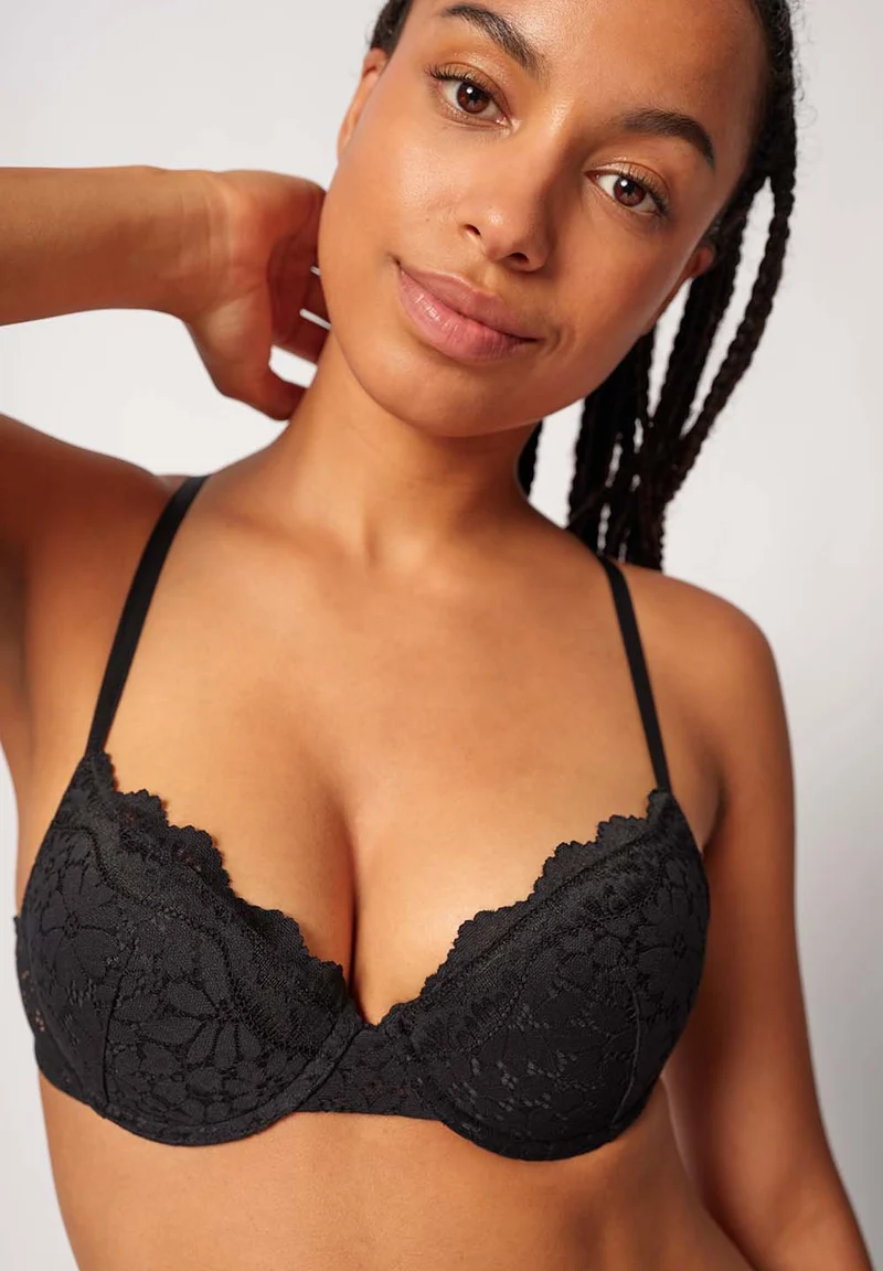 Wonderfulace Push-up bra | black 083408-087665