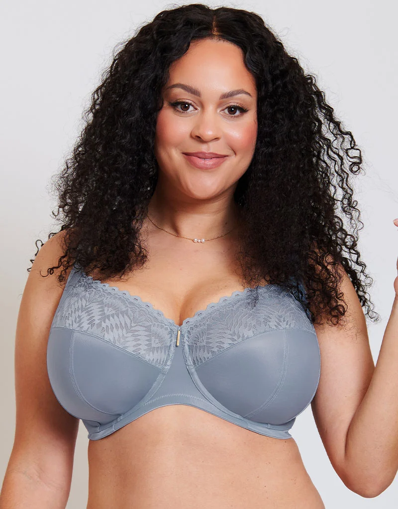 Adella Athena Full Cup Side Support Bra Powder Blue