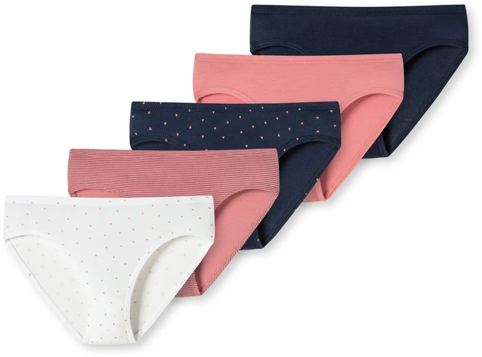 Schiesser Kleinkinder Mädchen 5er Pack Slips sortiert 3 177765-909