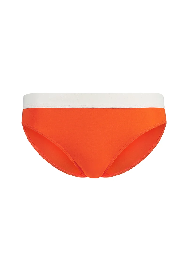 Modal Retro Bikini briefs | red orange 083322-08S796