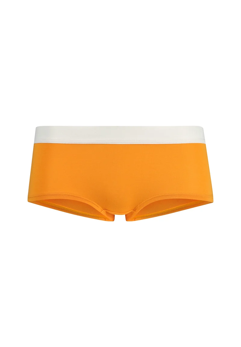 Modal Retro Boyleg shorts | butterscotch 083321-08S774