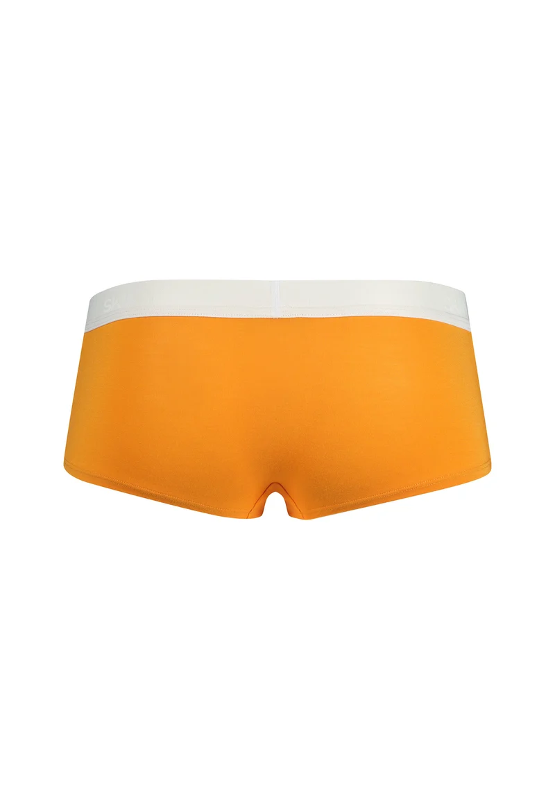 Modal Retro Boyleg shorts | butterscotch 083321-08S774