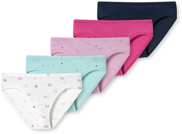 Schiesser Kleinkinder Mädchen 5er Pack Slips sortiert 2 177765-908