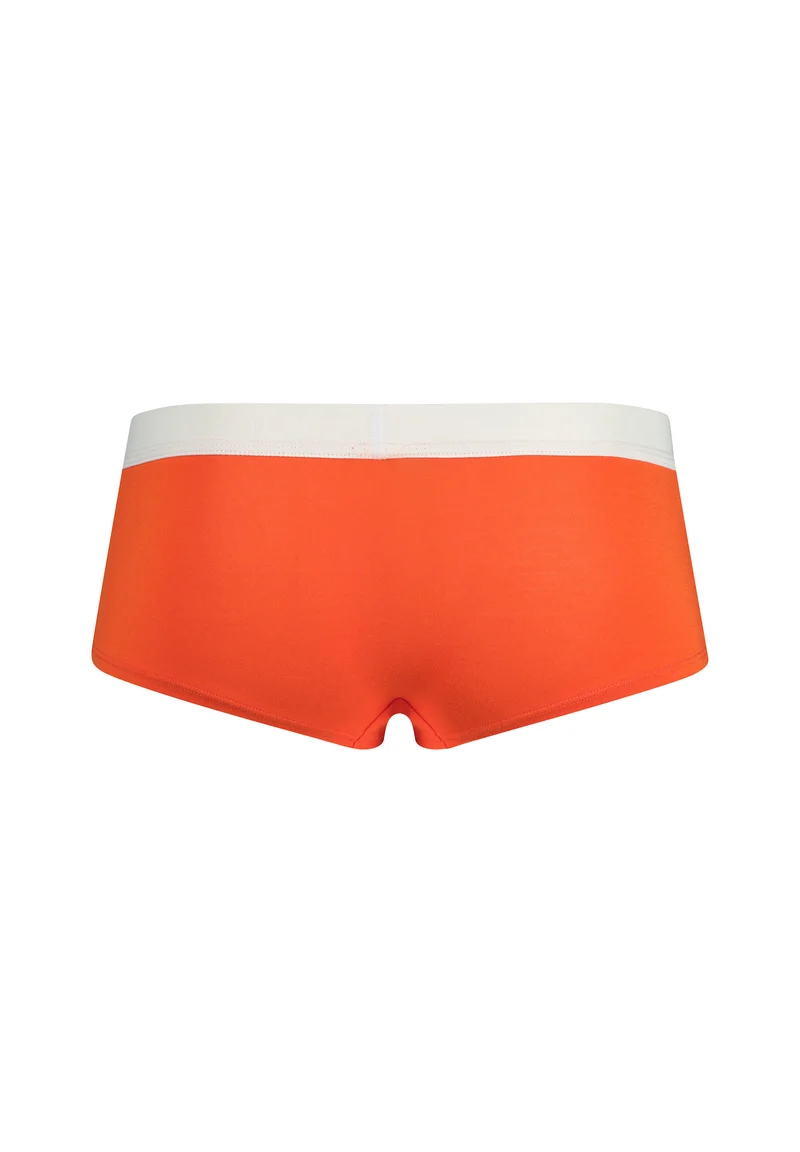 Modal Retro Boyleg shorts | red orange 083321-08S796