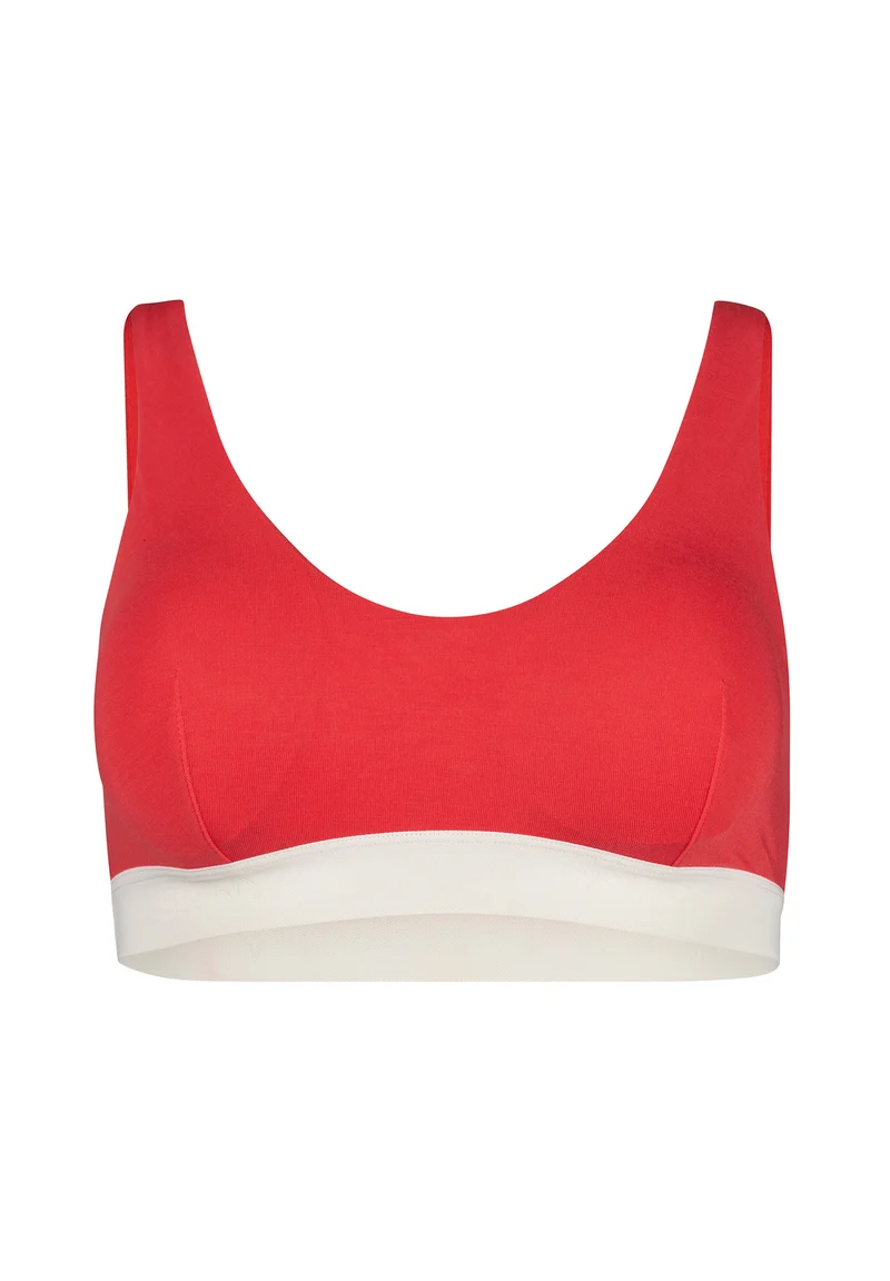 Modal Retro Crop top remov. pads | hibiscus 083320-08S753