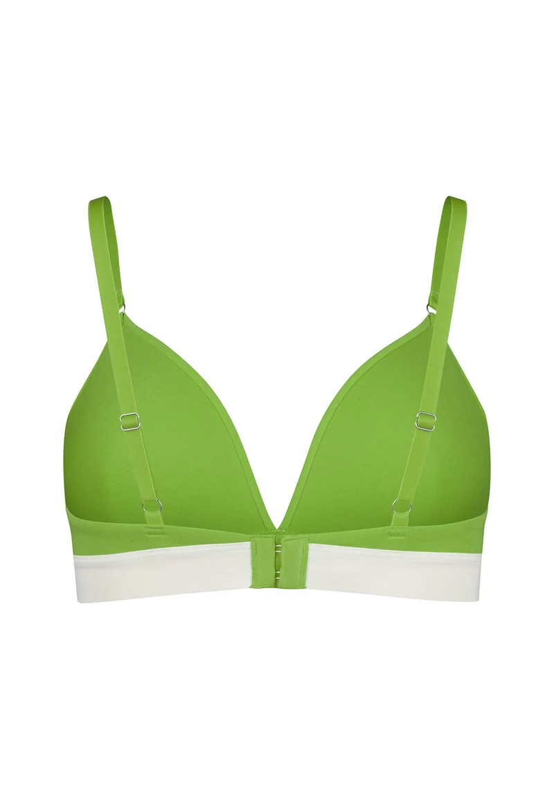 Modal Retro Padded triangle bra | meadow green 083286-08S860