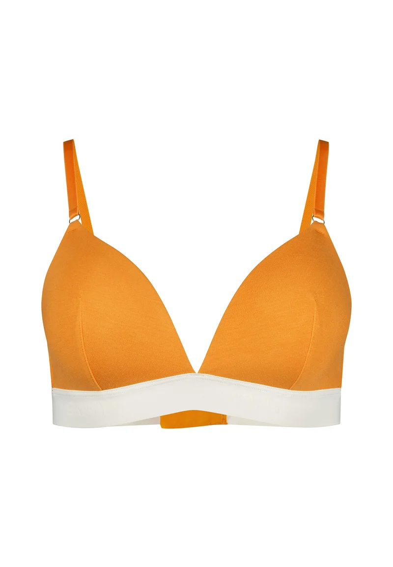 Modal Retro Padded triangle bra | butterscotch 083286-08S774