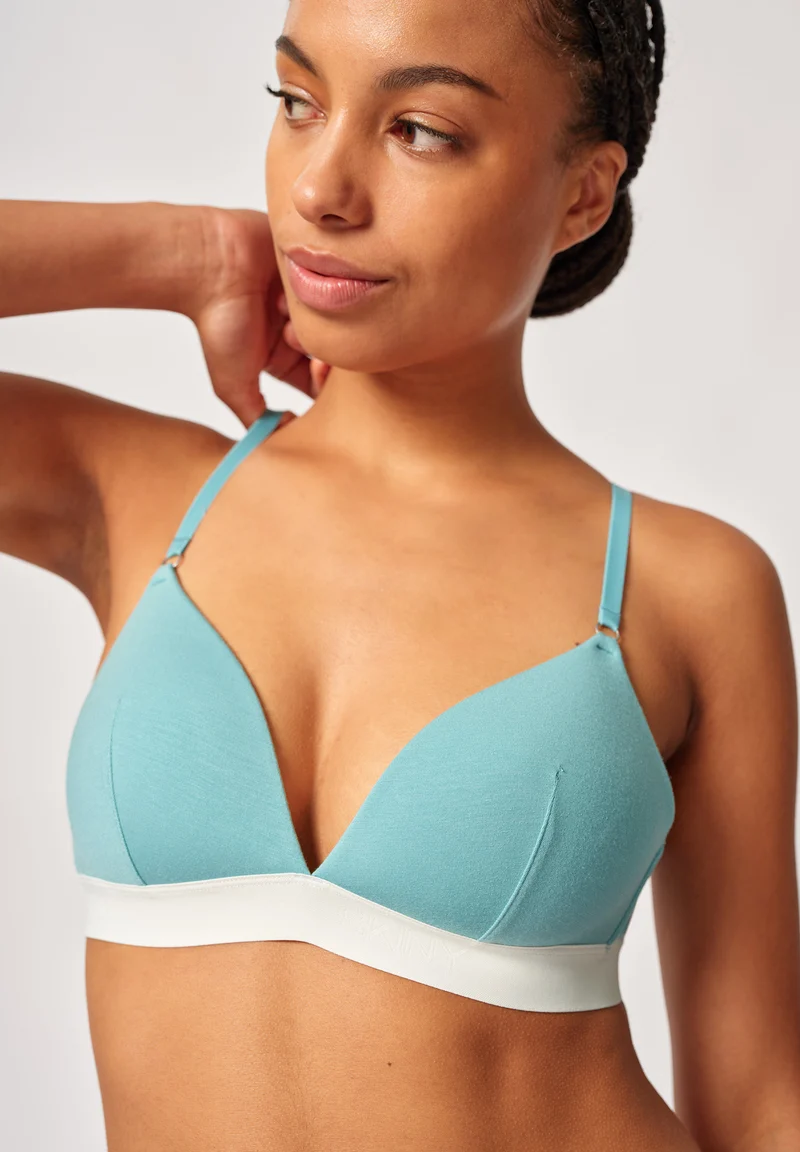 Modal Retro Padded triangle bra | reef waters 083286-08S768