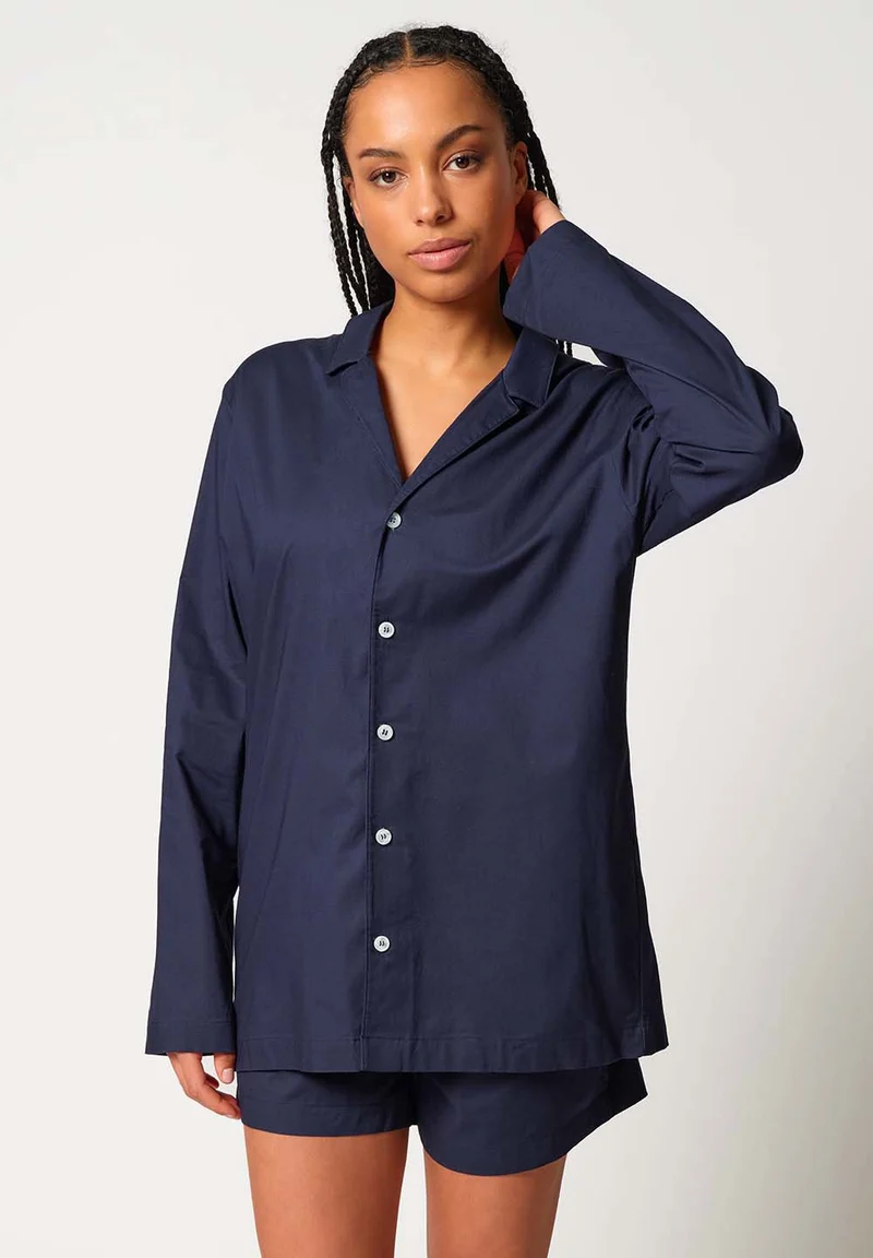Unight Unisex shirt long sleeve | crown blue 083025-080393
