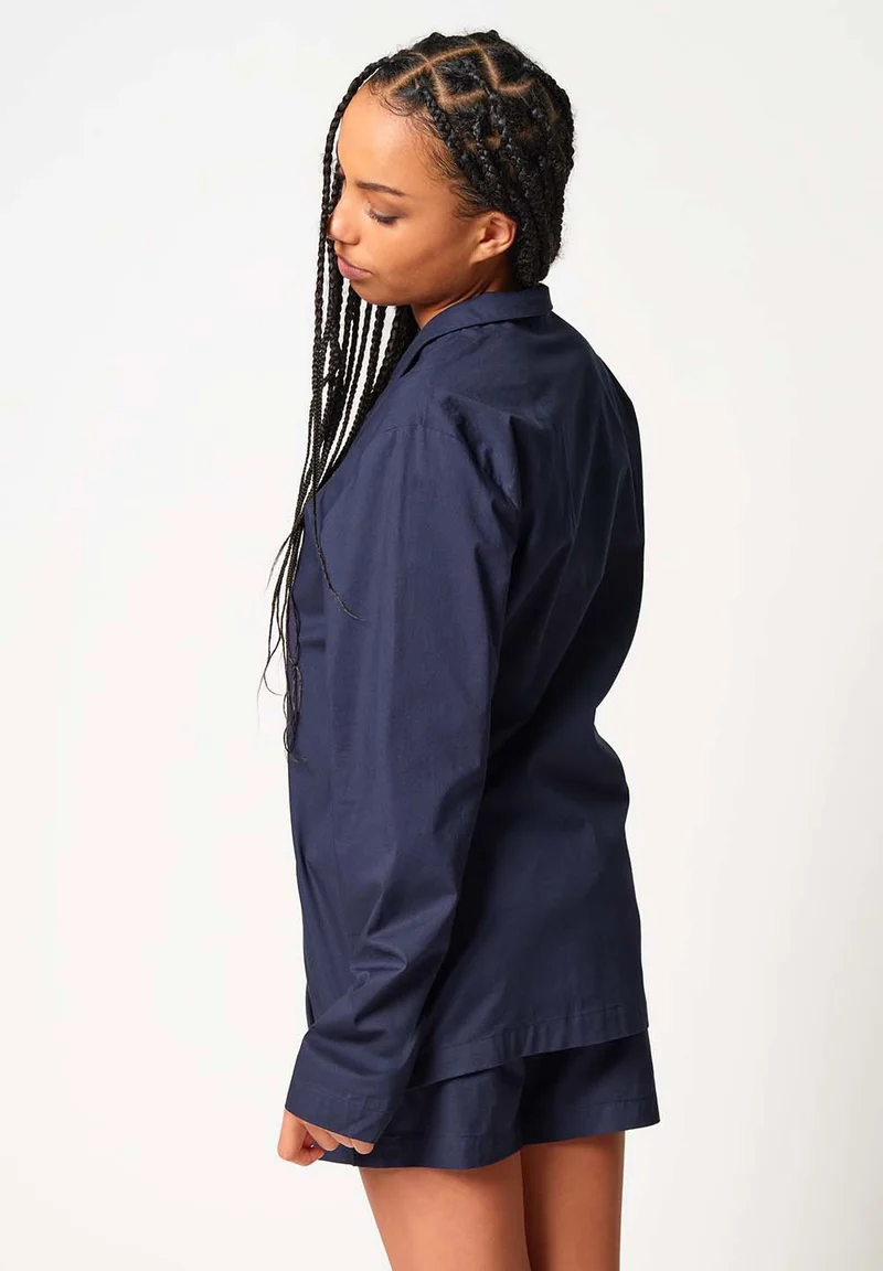 Unight Unisex shirt long sleeve | crown blue 083025-080393