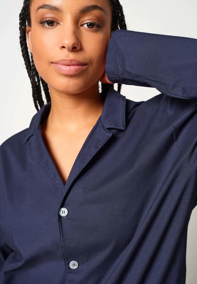 Unight Unisex shirt long sleeve | crown blue 083025-080393