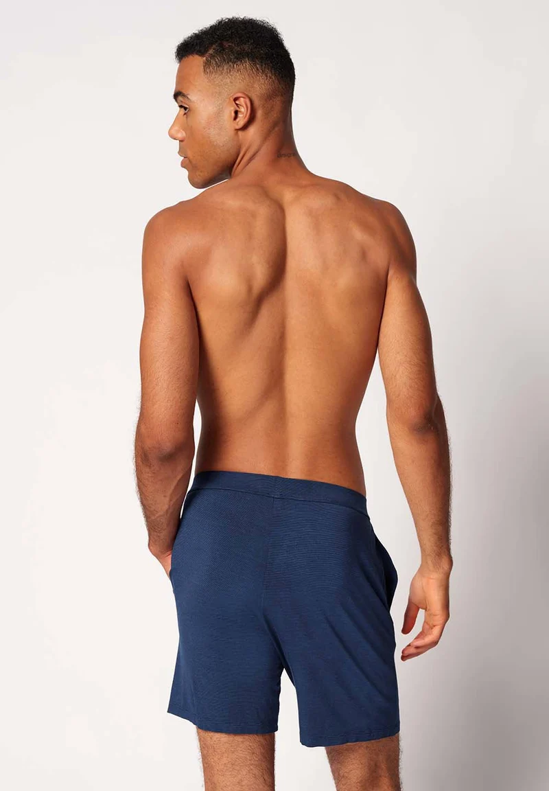 Cooling Deluxe Night Shorts | crownblue stripes 082994-08S017