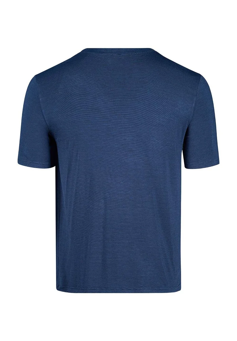 Cooling Deluxe Night Shirt short sleeve | crownblue stripes 082943-08S017