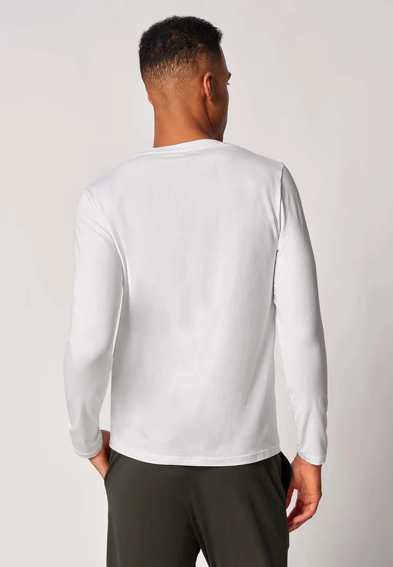 Night In Mix & Match Shirt long sleeve | white 083245-080500