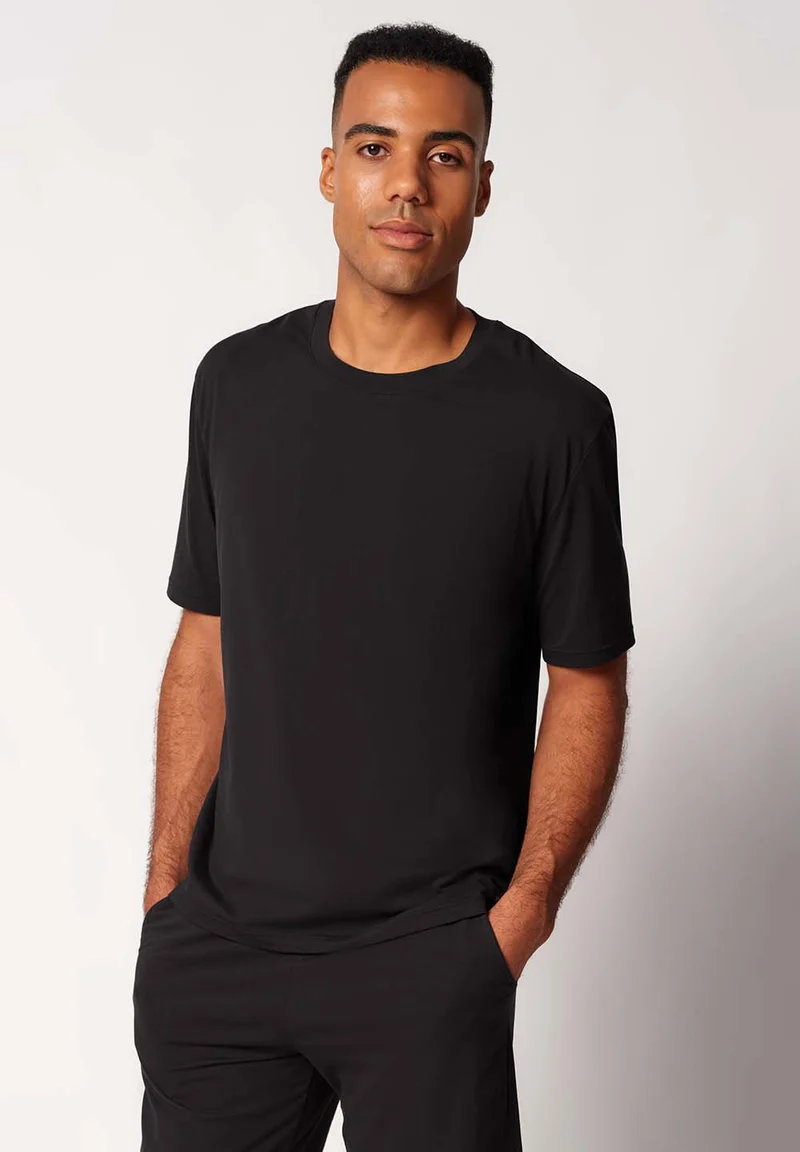 Night In Mix & Match Shirt short sleeve | black 083244-087665