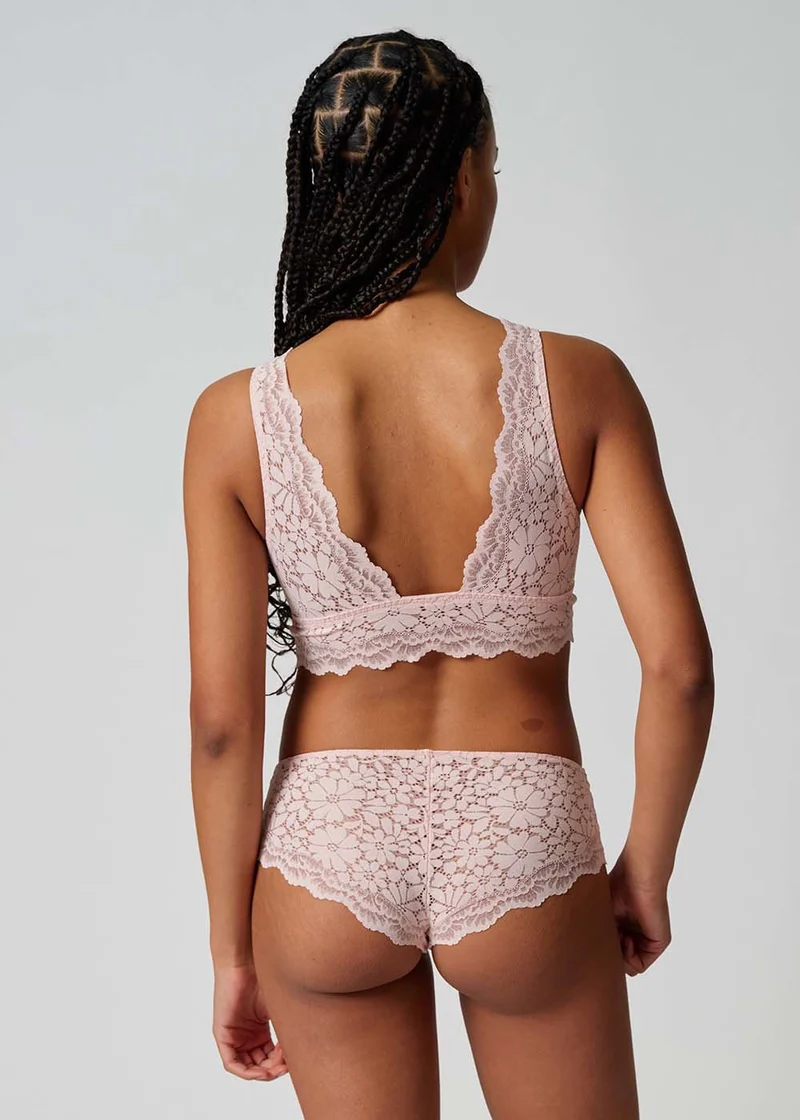 Wonderfulace Crop top remov. pads | rose dust 082902-08S567