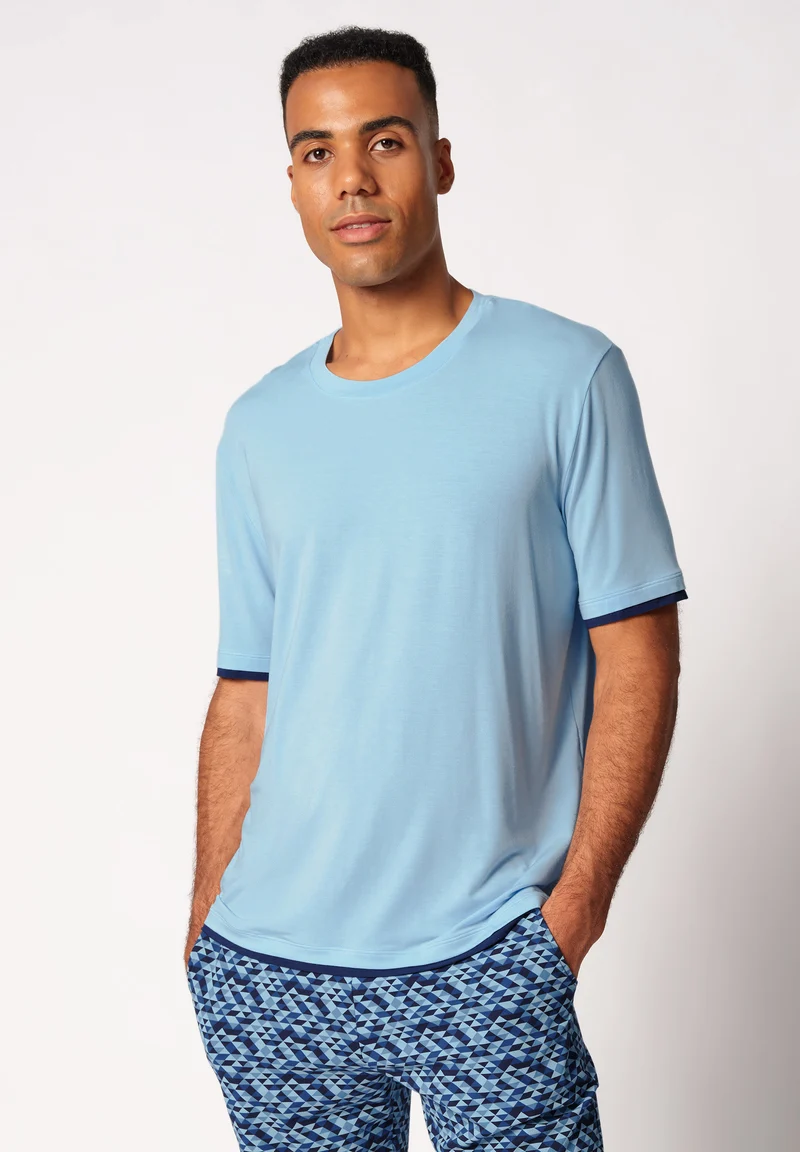Night In Mix & Match Shirt short sleeve | angel falls 083219-08S802