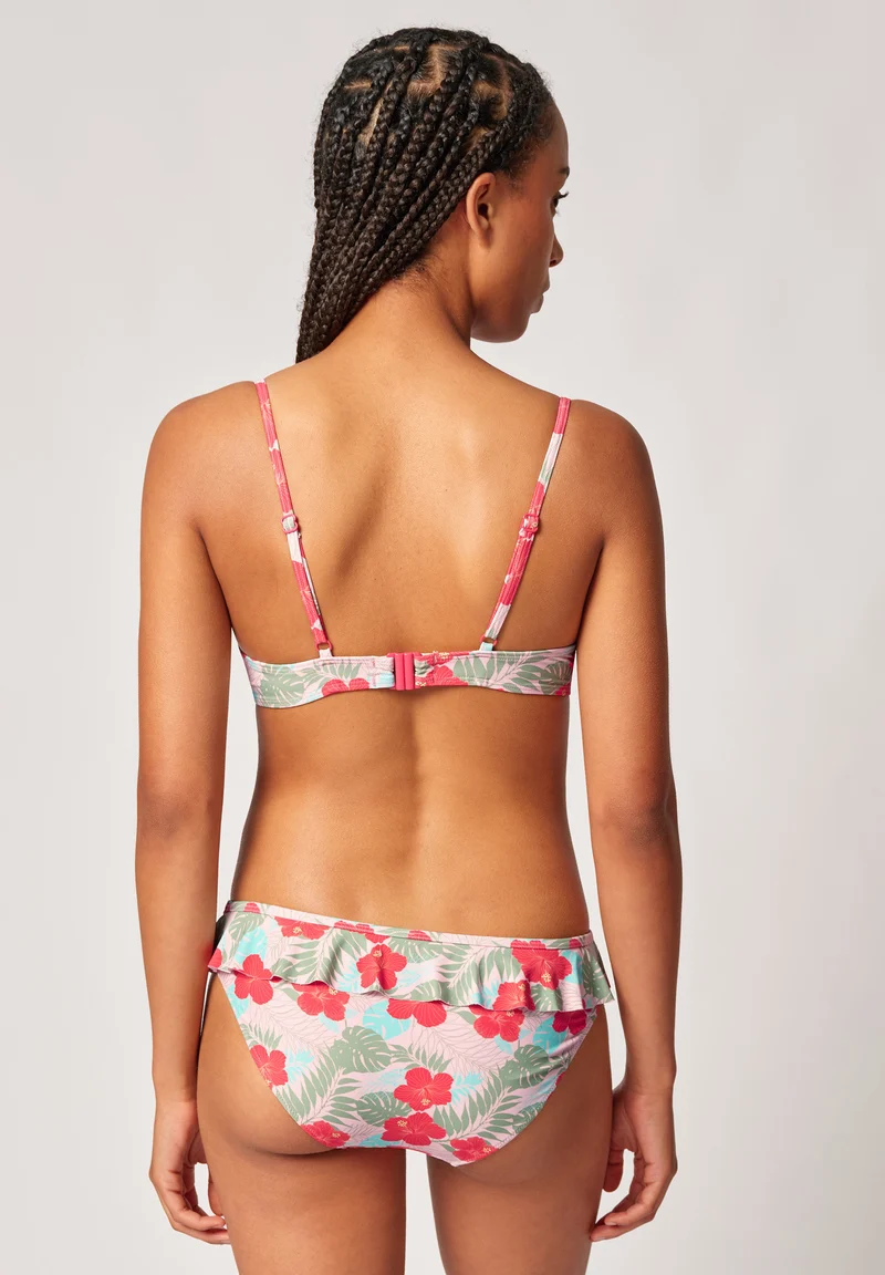 Tropicalagoon Padded bikini top | tropical hibiscus 083048-08S755
