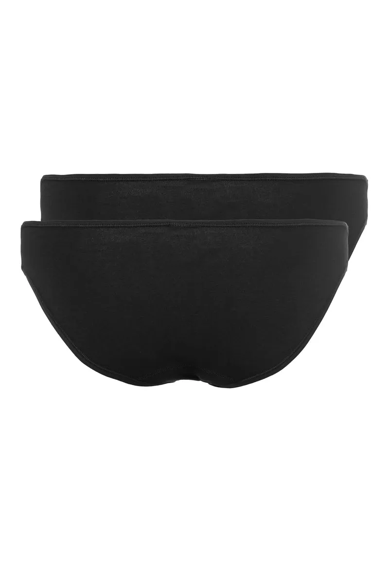 Cotton Advantage Bikini briefs 2 pack | black 082653-087665