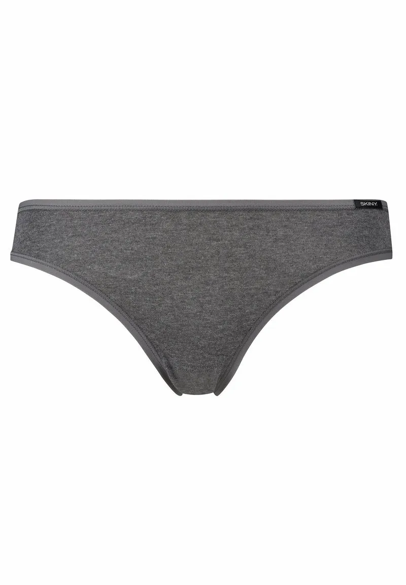 Cotton Advantage Bikini briefs 2 pack | anthra melange 082653-089599