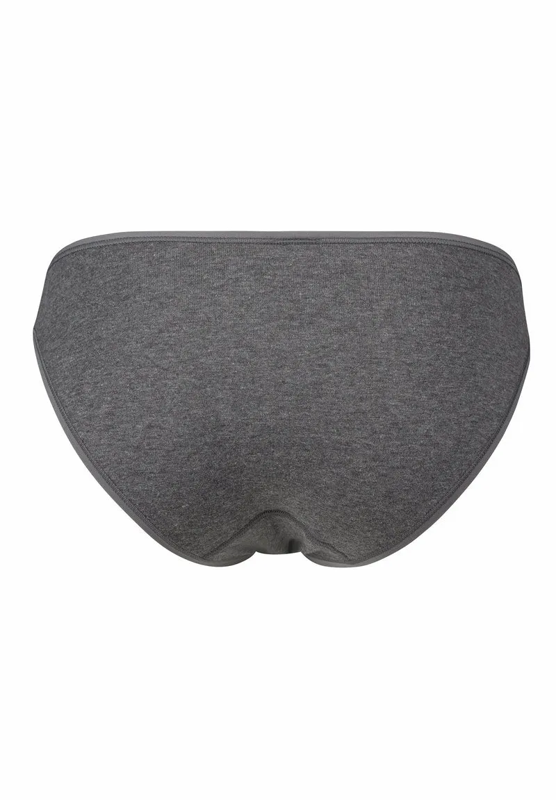 Cotton Advantage Bikini briefs 2 pack | anthra melange 082653-089599